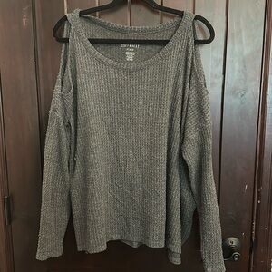 american eagle soft and sexy line plush grey size W/xl